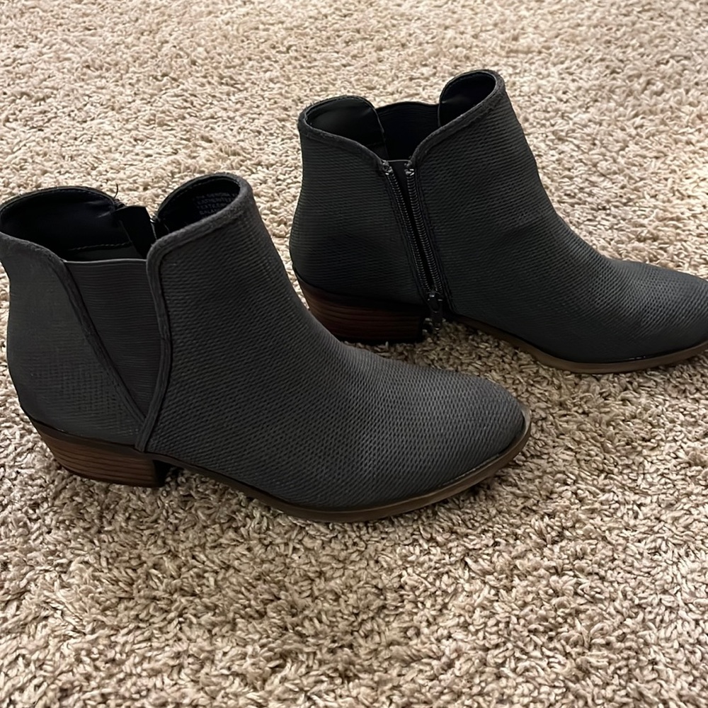 Gray Booties